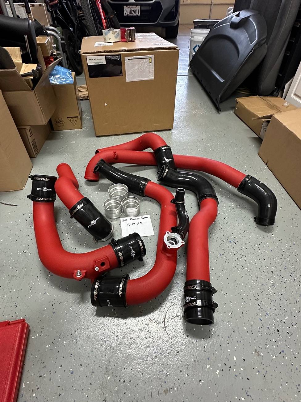 Ford Ranger Complete PW intake kit  / intercooler pipe kit / Turbo smart BOV  SOLD IMG_8379