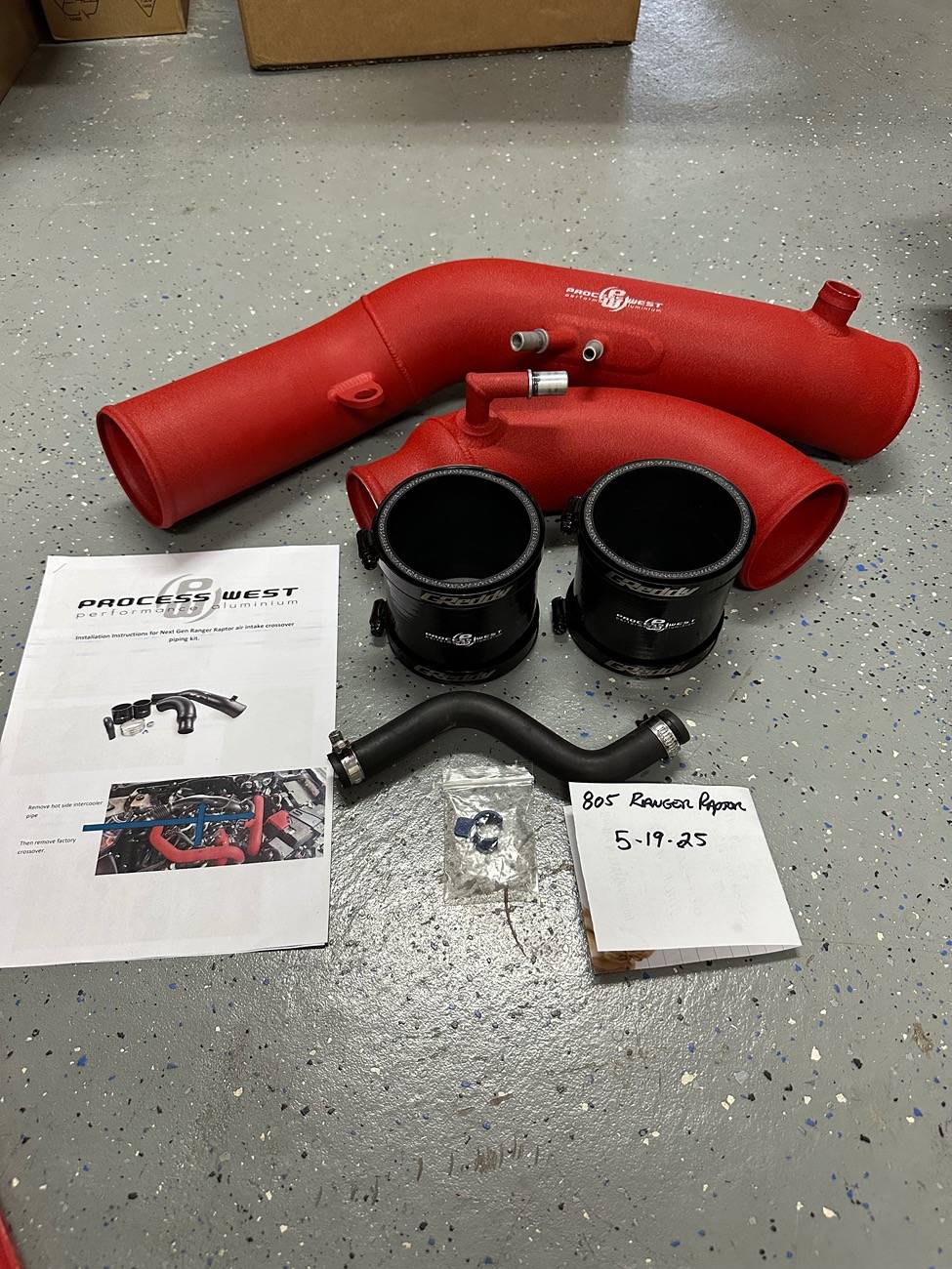 Ford Ranger Complete PW intake kit  / intercooler pipe kit / Turbo smart BOV  SOLD IMG_8366