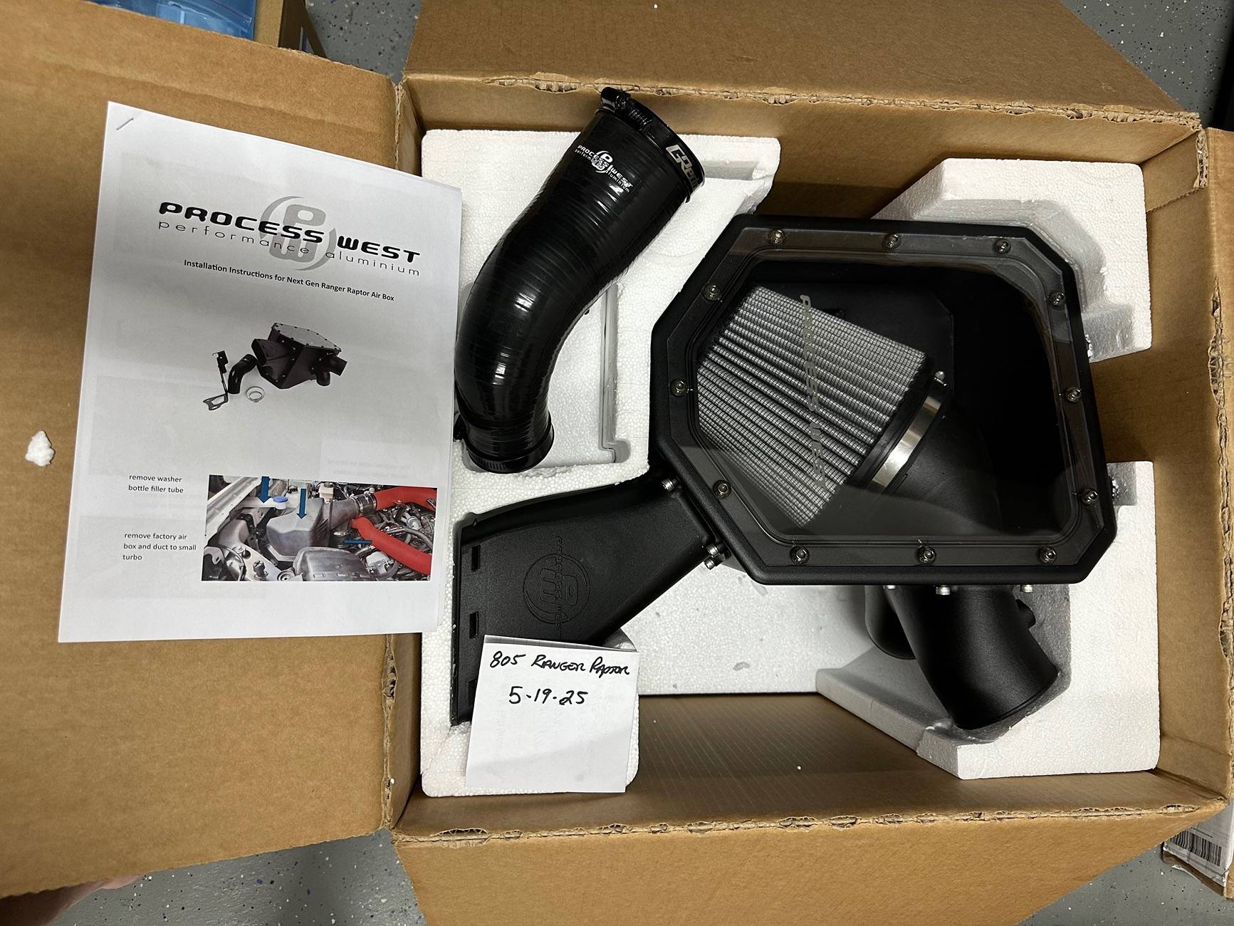 Ford Ranger Complete PW intake kit  / intercooler pipe kit / Turbo smart BOV  SOLD IMG_8359