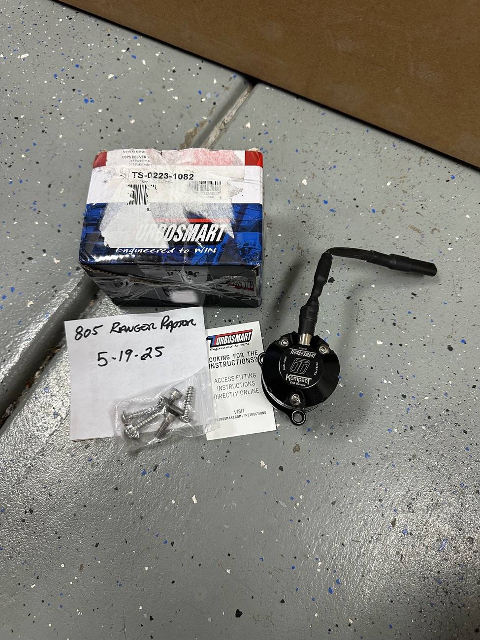 Ford Ranger Complete PW intake kit  / intercooler pipe kit / Turbo smart BOV  SOLD IMG_8380