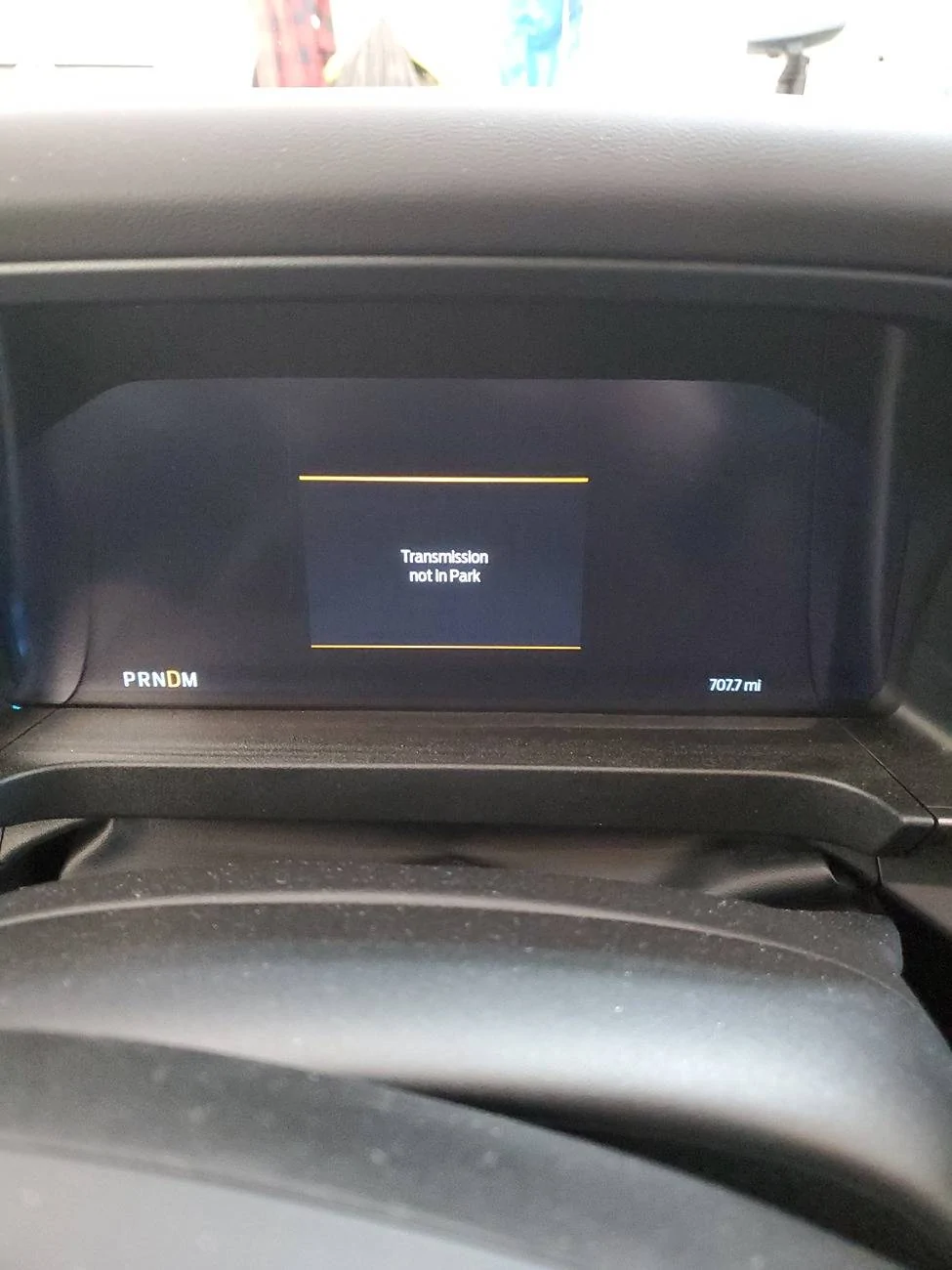 Ford Ranger Ranger rolls when left in drive and engine off 20250602_131201