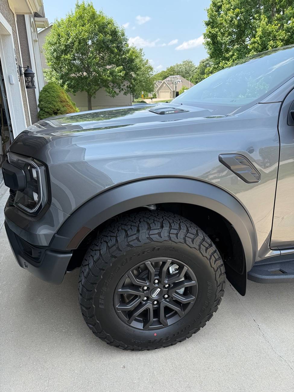 Ford Ranger Side marker tint and 455hp decals installed IMG_6925