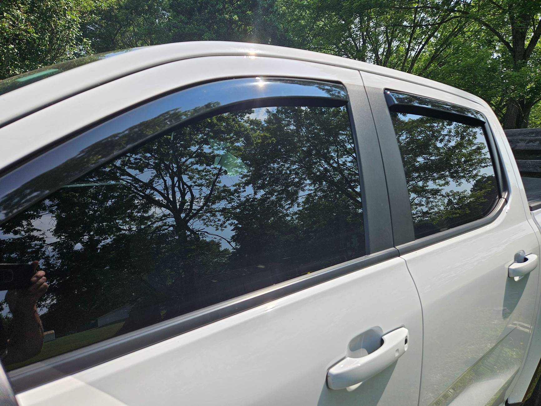 Ford Ranger Found some in-channel vent visors 20250604_101942