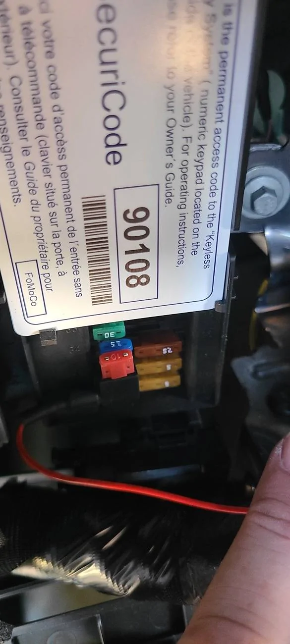 Ford Ranger Installed the cheap chinese ebay start stop eliminator 20250604_173630
