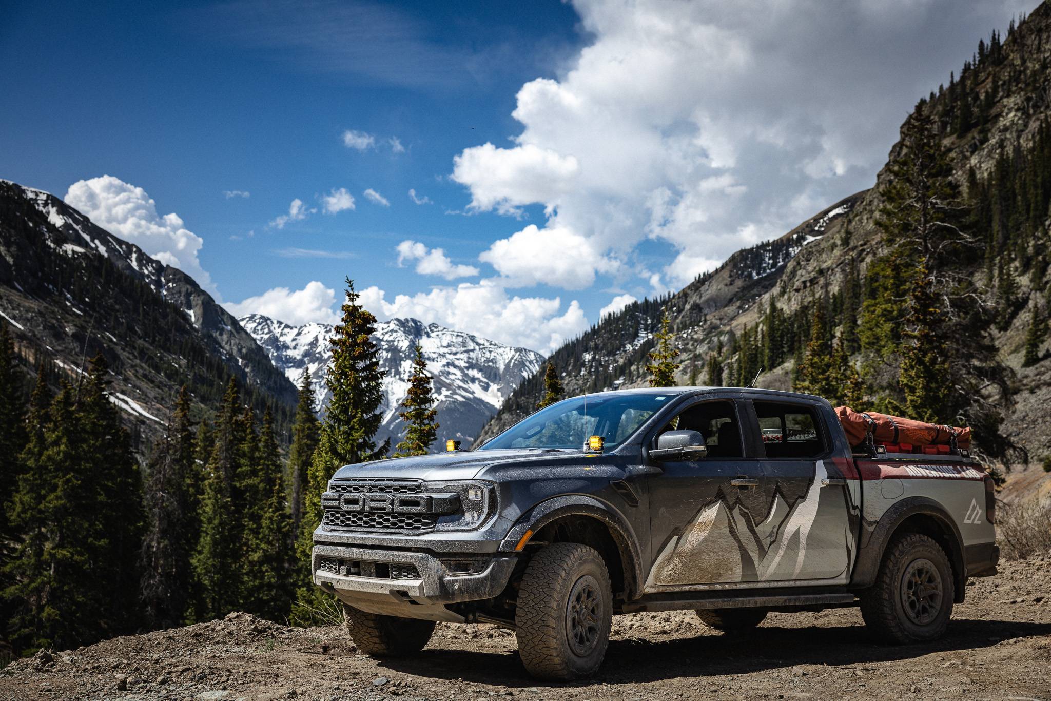 Ford Ranger Cinnamon Pass in the Ranger Raptor G18A4949