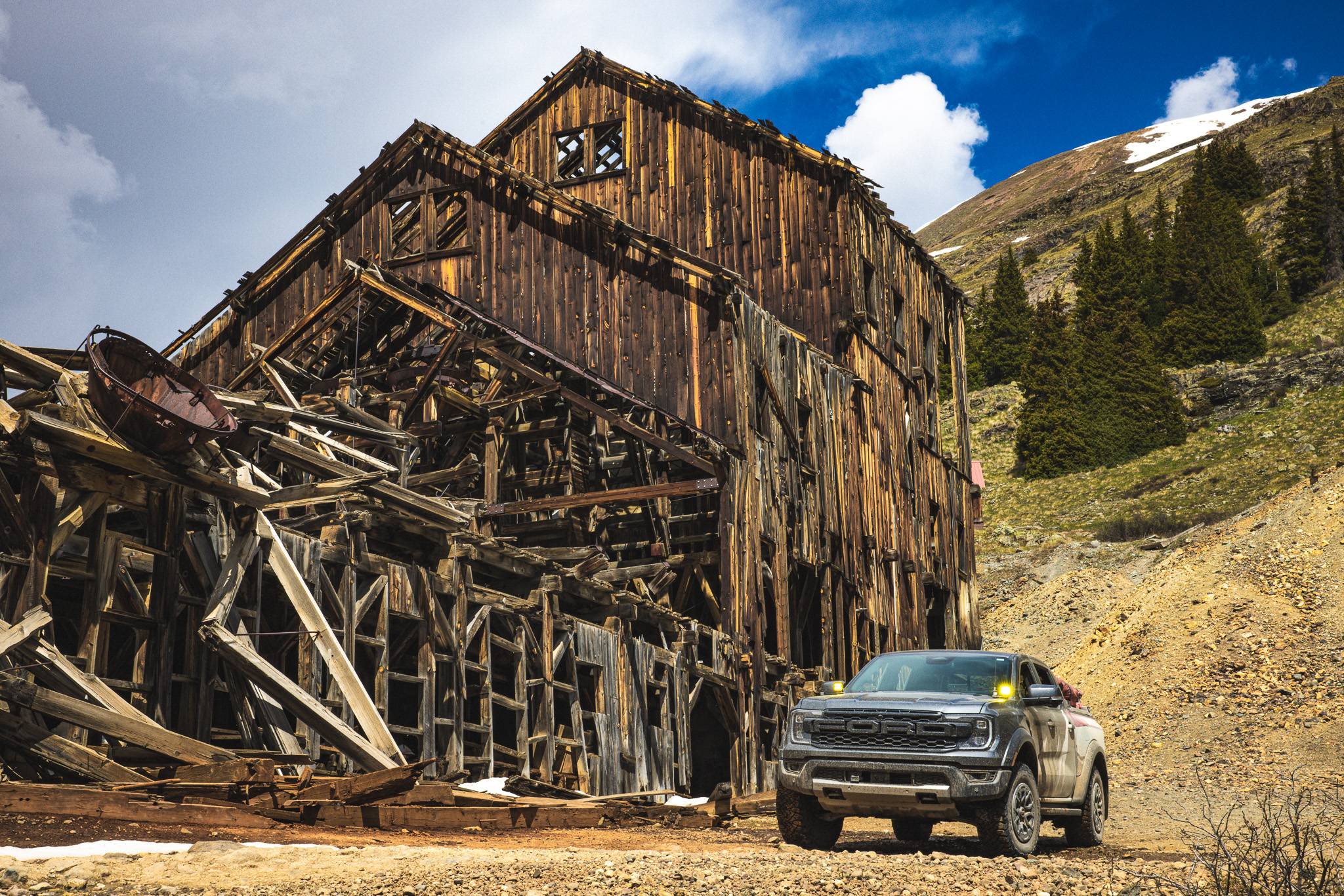 Ford Ranger Cinnamon Pass in the Ranger Raptor G18A4995
