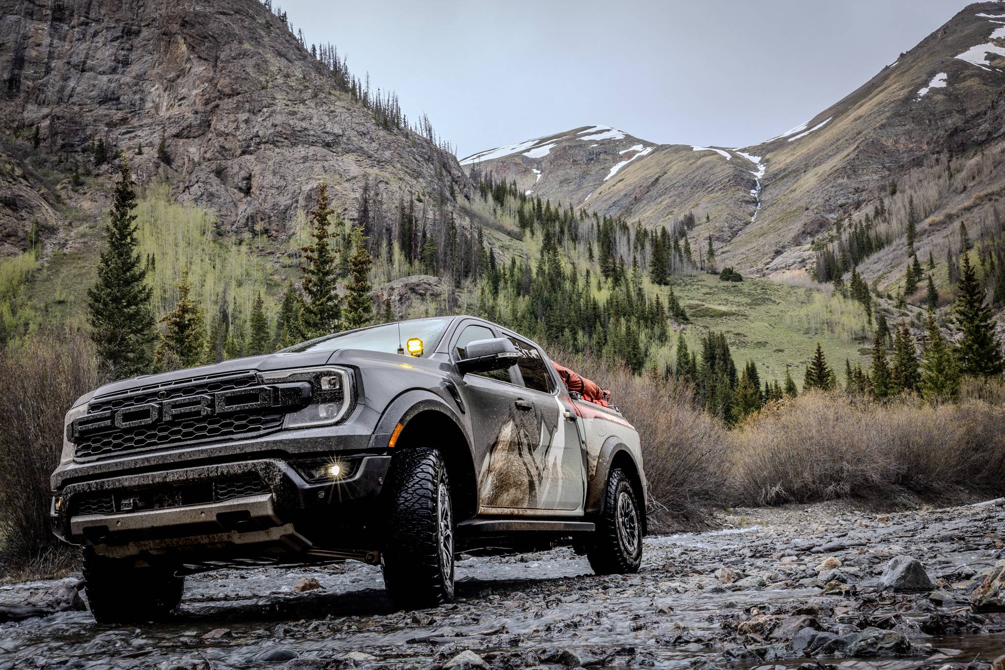 Ford Ranger Cinnamon Pass in the Ranger Raptor G18A5126