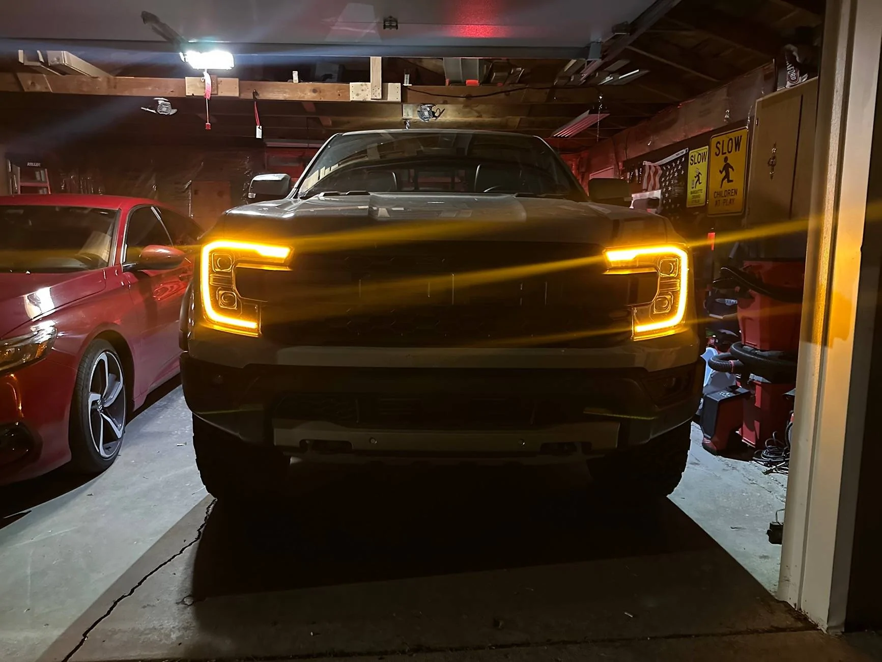 Ford Ranger SIGNATURE LUX Lava" Amber DRL Conversion Headlights🇺🇸 IMG_8099