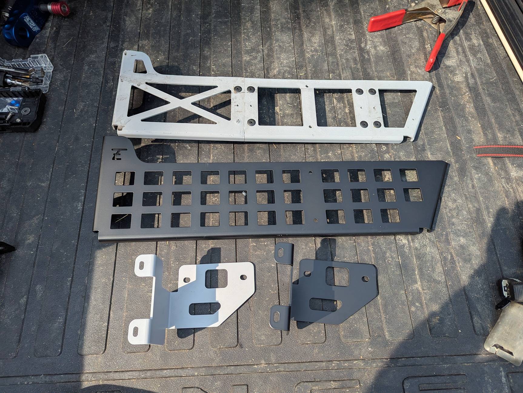 Ford Ranger Custom Molle Bed Pocket Parts