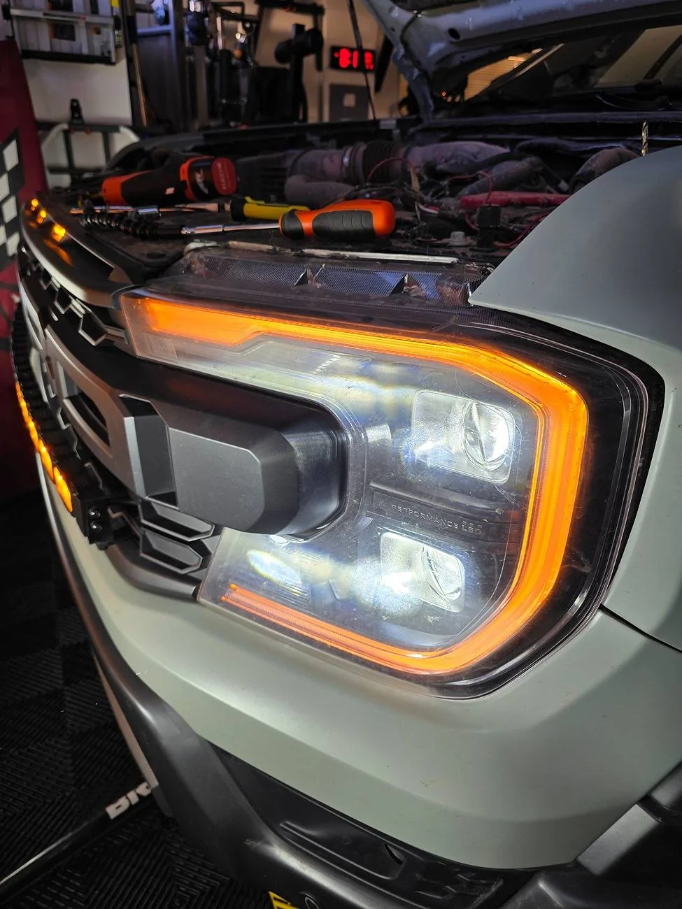 Ford Ranger SIGNATURE LUX Lava" Amber DRL Conversion Headlights🇺🇸 20250607_201720