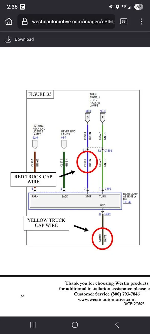 Ford Ranger Brake Light Wiring Color Screenshot_20250608_143519_Firefox