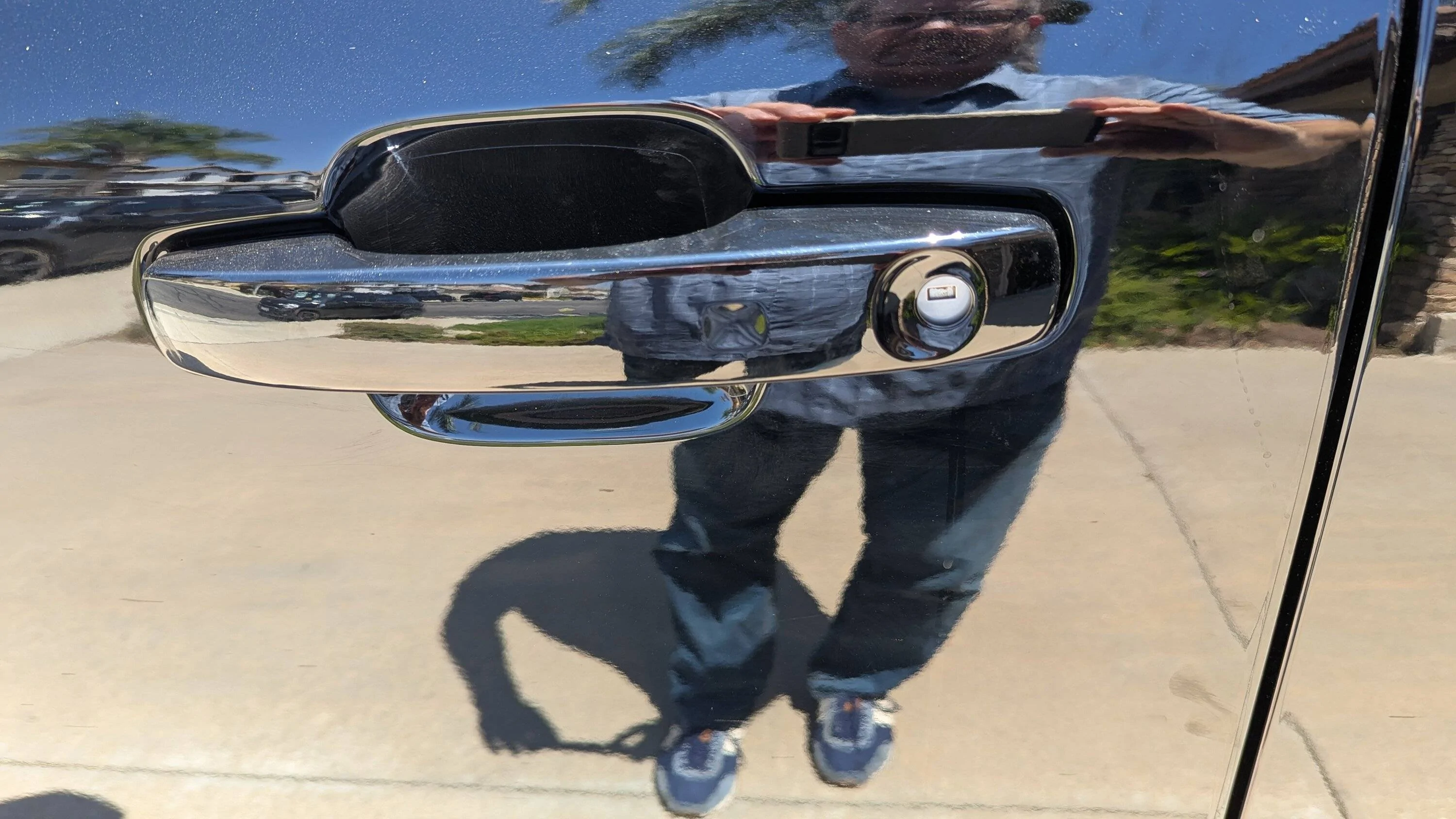 Ford Ranger Key hole cover on keyless entry? PXL_20250608_212346737