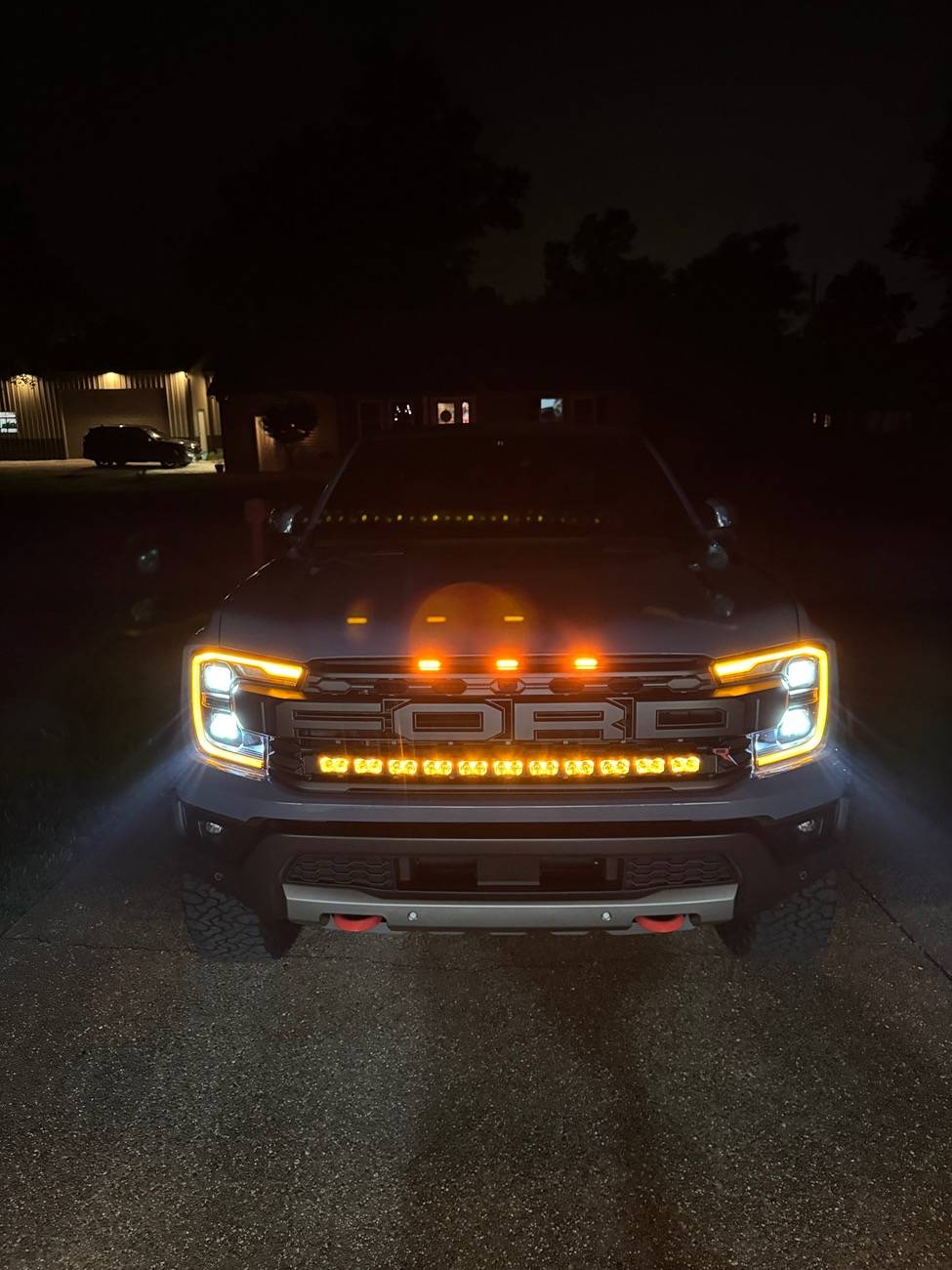Ford Ranger SIGNATURE LUX Lava" Amber DRL Conversion Headlights🇺🇸 IMG_9907