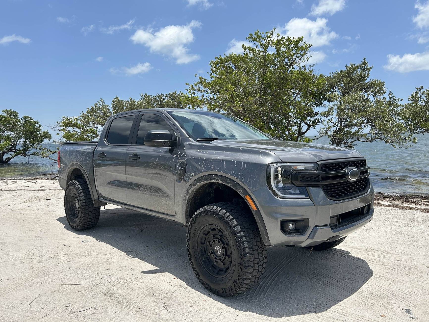 Ford Ranger Enjoying the Florida Sun in my '24 Ranger XL 4x4 beachDirty