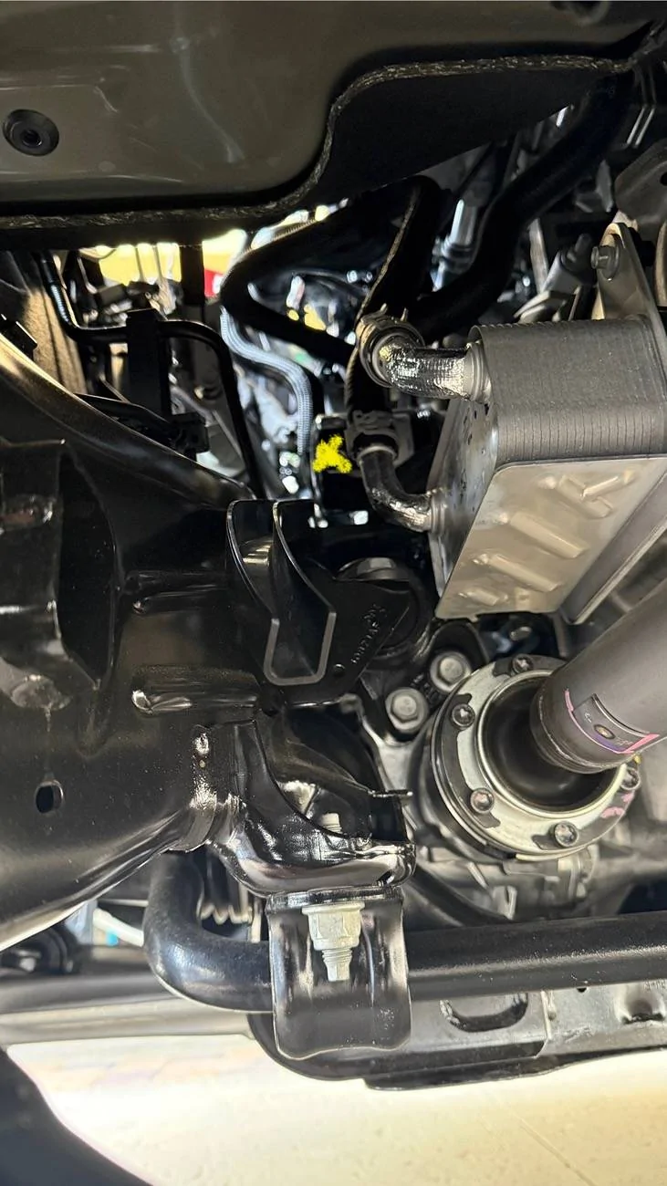 Ford Ranger 2025 2.3L engine oil filter access IMG_9988