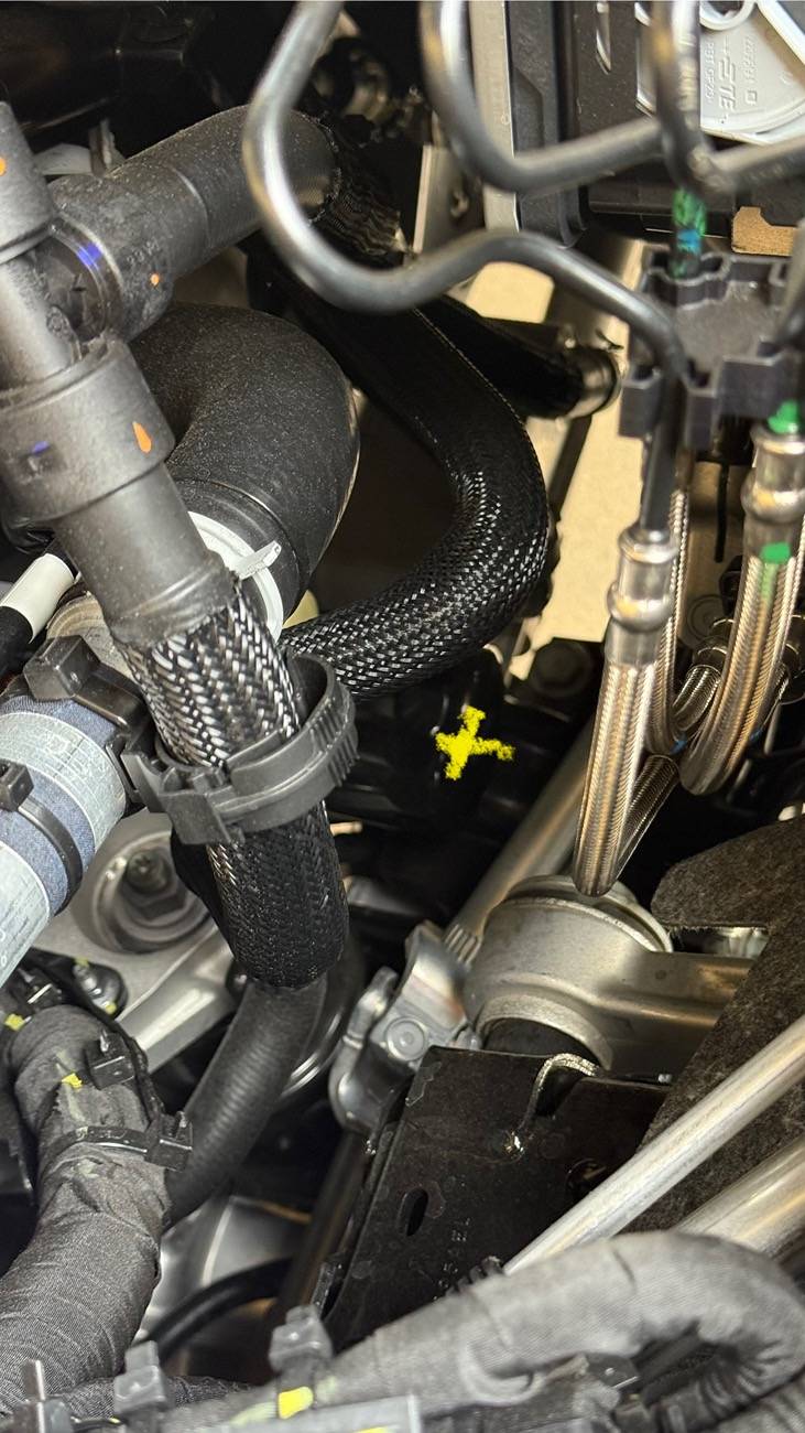 Ford Ranger 2025 2.3L engine oil filter access IMG_9985