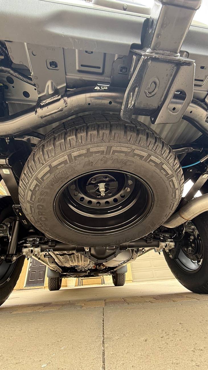 Ford Ranger Cheap spare tire/rim combination IMG_9906