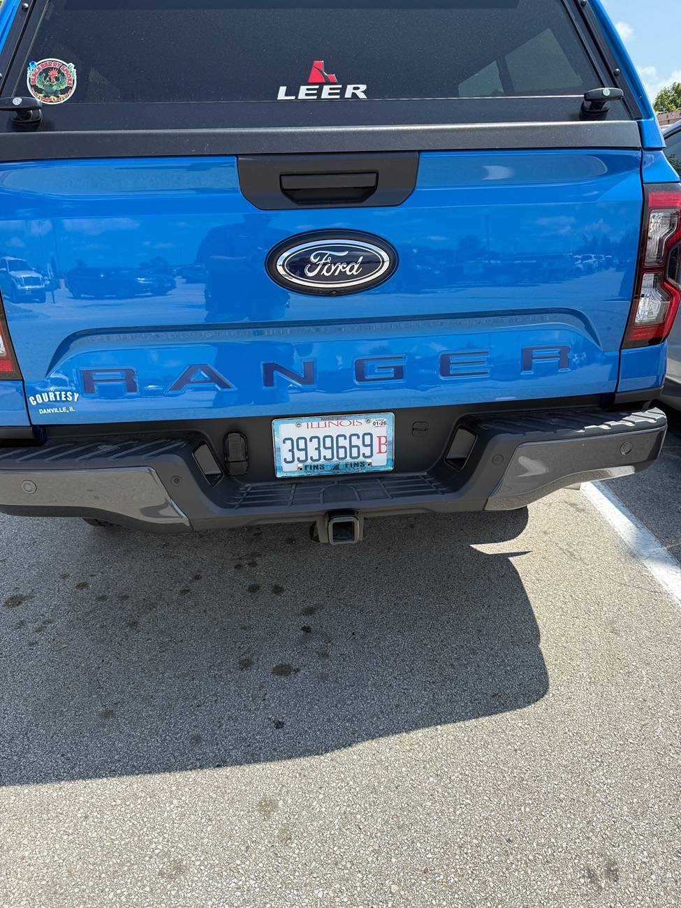 Ford Ranger Looking for Blue Rangers photos with tailgate Letters IMG_1685