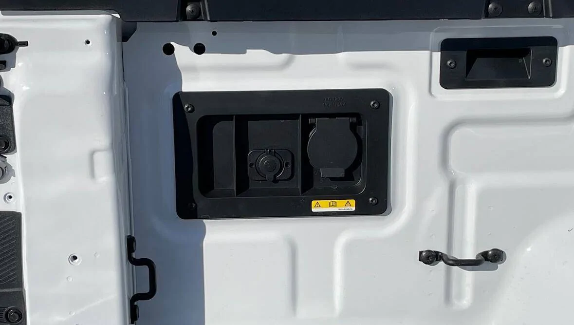 Added 12V bed outlet on 2025 RR | Ranger6G - 2024+ Ranger & Raptor ...