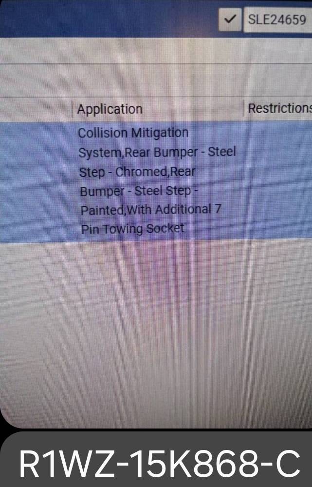 Ford Ranger Ford OEM Trailer Hitch wiring question Screenshot_20250621_191107_Messages