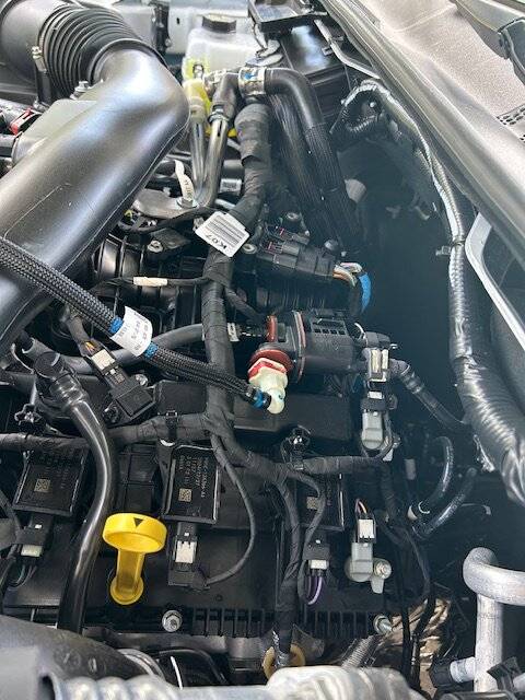 Ford Ranger Where should these lines connect in engine bay? Raptor Engine Vacumn line1