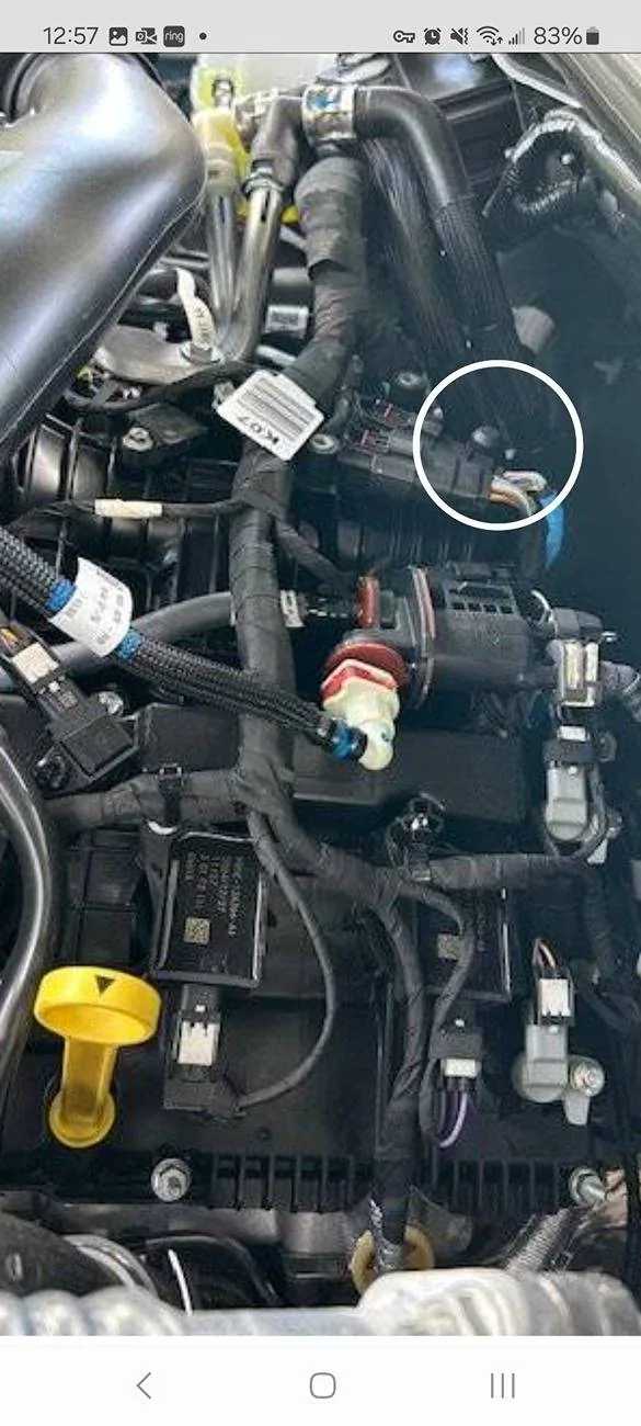 Ford Ranger Where should these lines connect in engine bay? Screenshot_20250623_125736_Edg