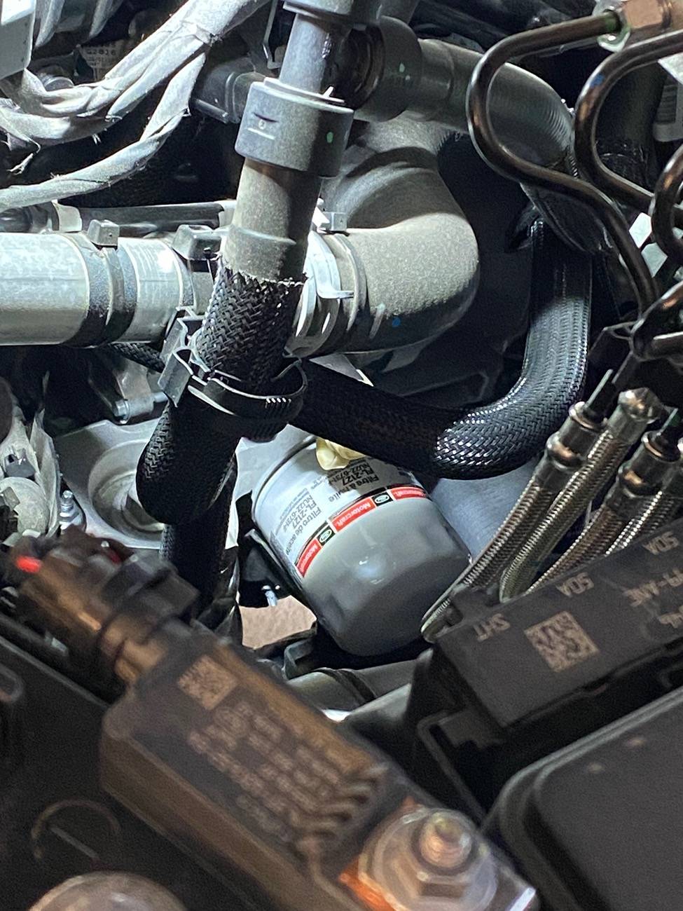 Ford Ranger Wrong Oil Filter for 2025 2.3L Enginer IMG_6593
