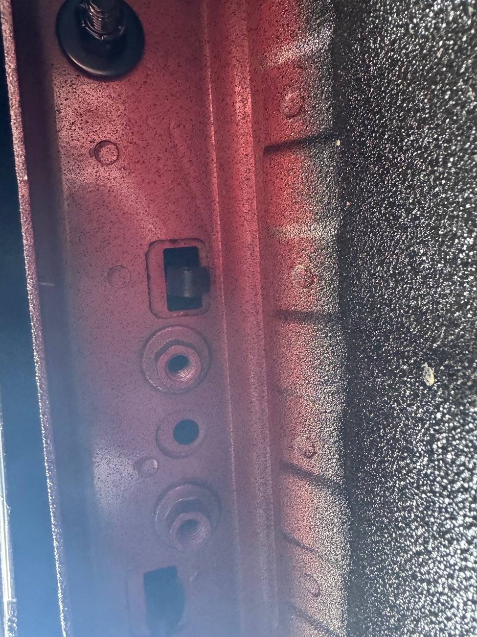 Ford Ranger Bolt size for threaded holes in the bed IMG_1916