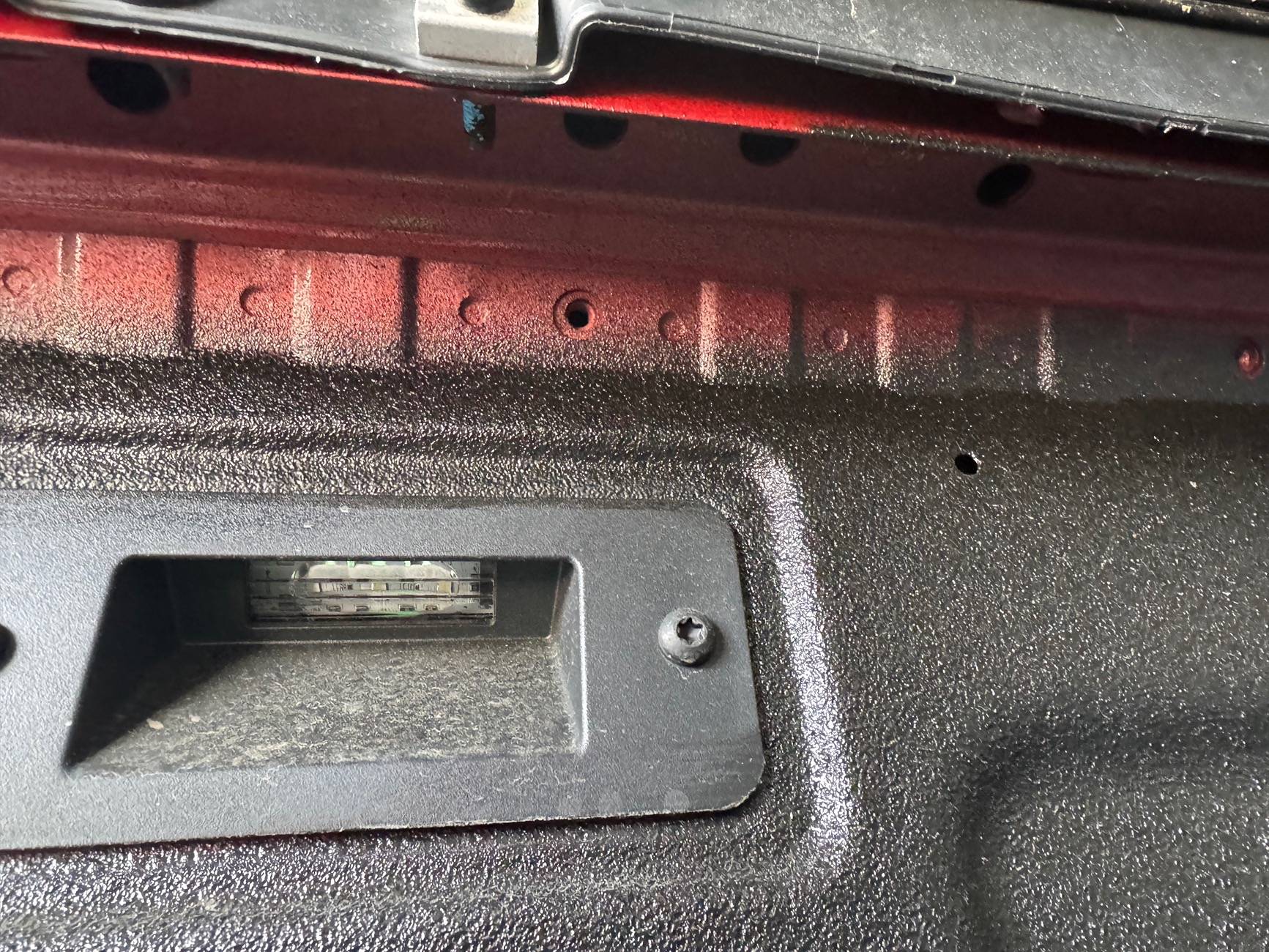 Ford Ranger Bolt size for threaded holes in the bed IMG_1915