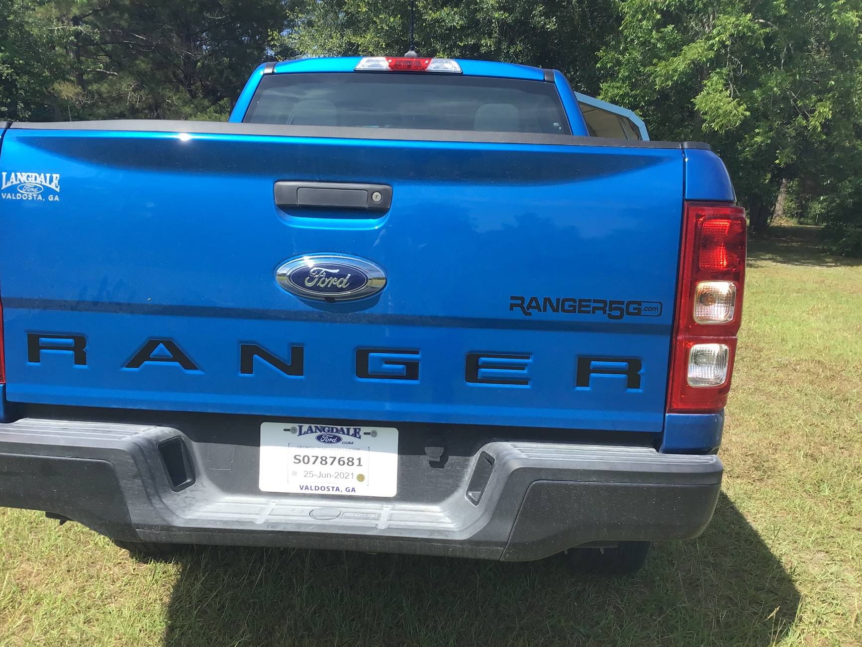 Ford Ranger Looking for Blue Rangers photos with tailgate Letters 1750791960025-y