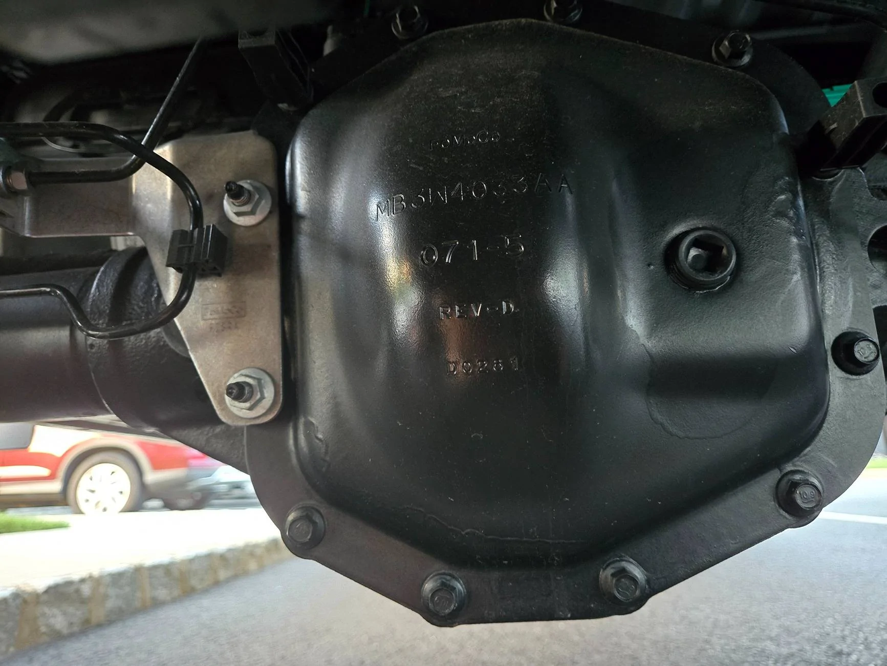 Ford Ranger Aftermarket rear diff cover Non raptor 20250624_201136