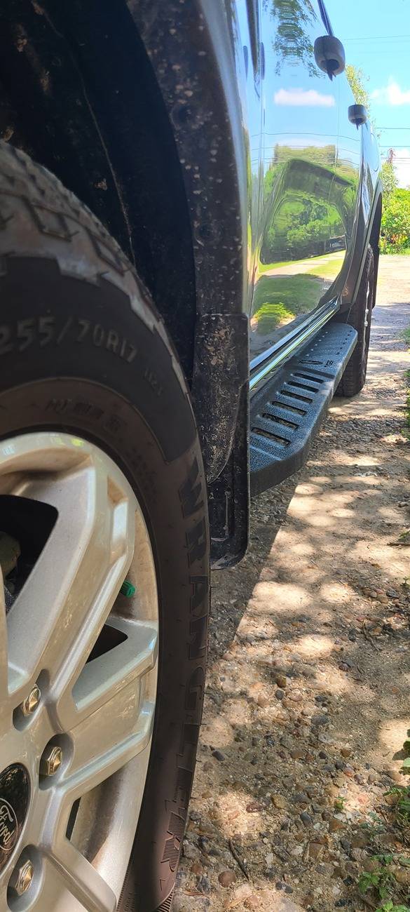 Ford Ranger Need advice for 2025 Ranger Lariat mud flaps 20250627_120728