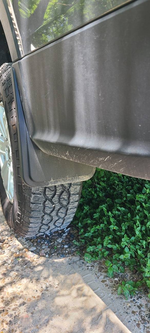 Ford Ranger Need advice for 2025 Ranger Lariat mud flaps 20250627_120750