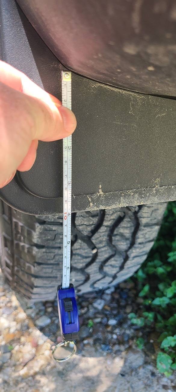Ford Ranger Need advice for 2025 Ranger Lariat mud flaps 20250627_120919