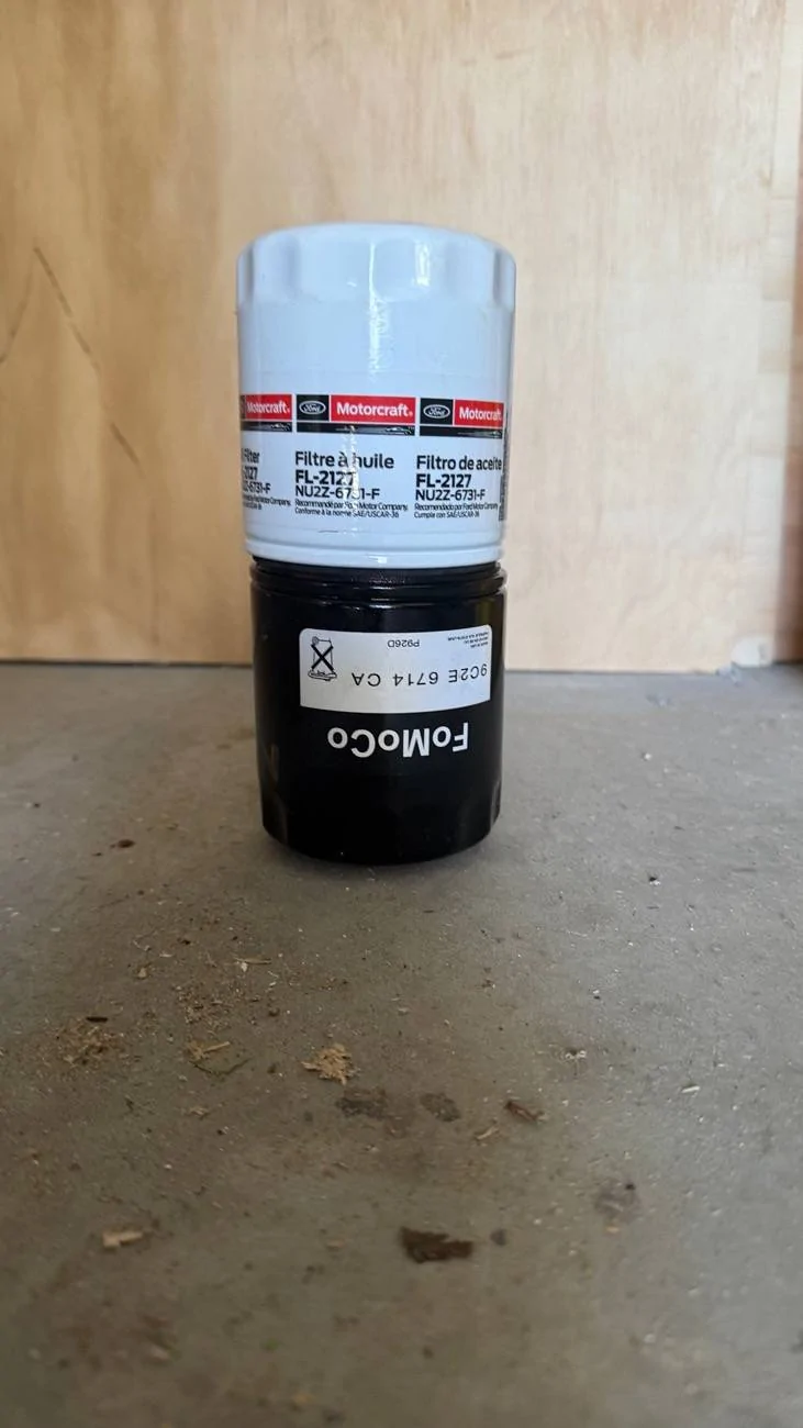Ford Ranger 2025 2.3L engine oil filter access IMG_0111