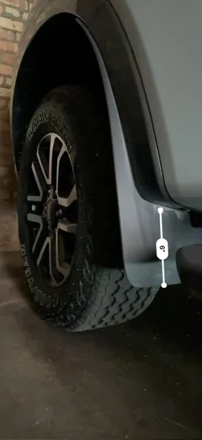 Ford Ranger Need advice for 2025 Ranger Lariat mud flaps IMG_6105