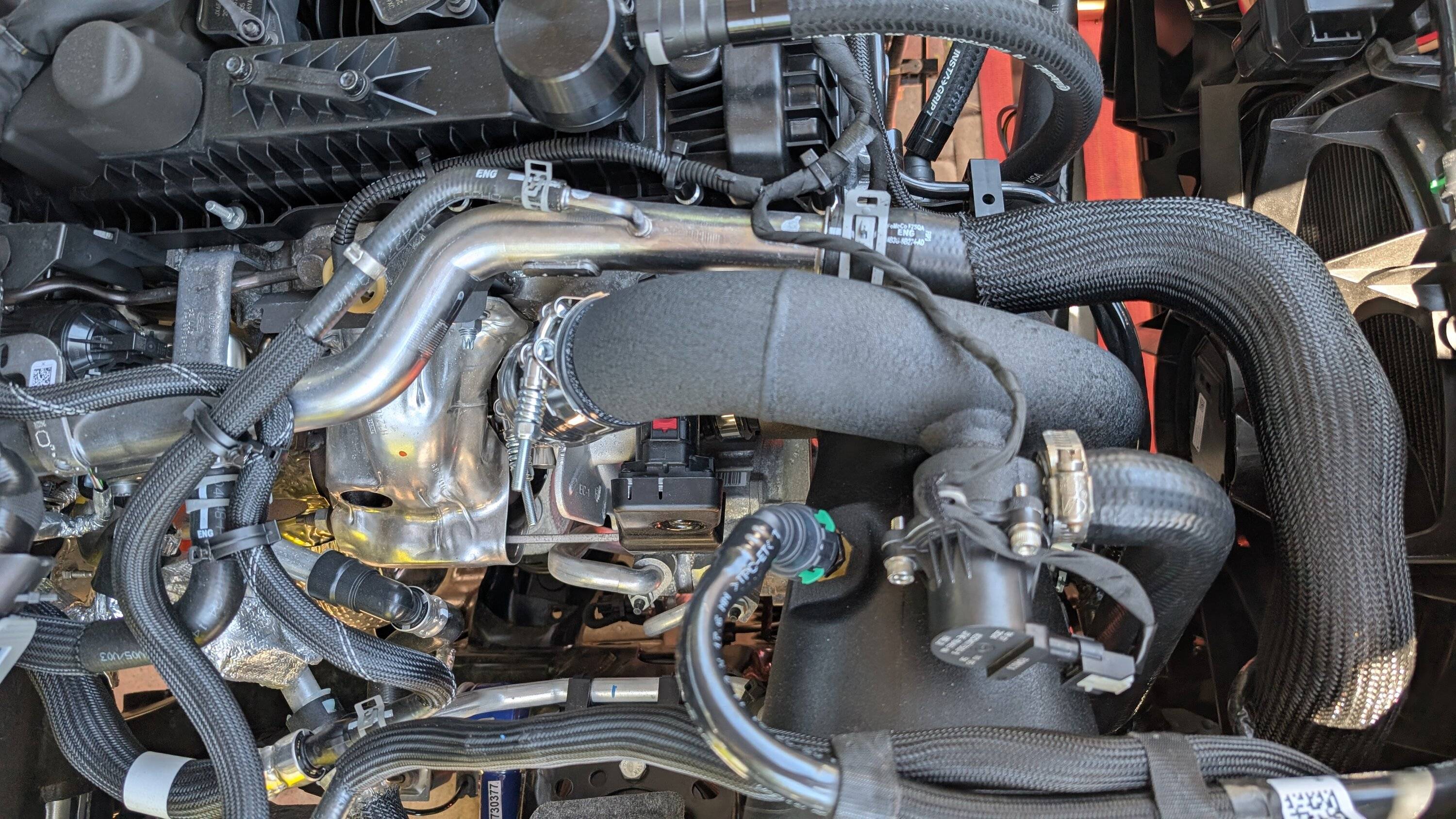 Ford Ranger CVFab 24 Ranger 2.3L intercooler/charge pipes overview and install PXL_20250629_204958561.MP