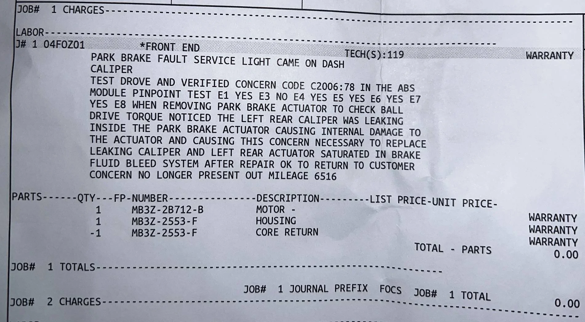 Ford Ranger Parking Brake Service NOW!!! IMG_2061