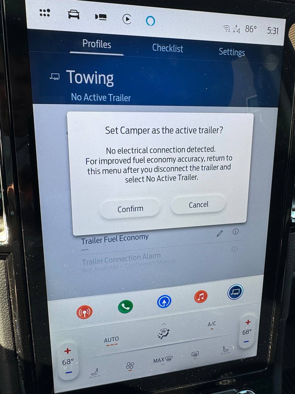 Ford Ranger No trailer detected when plugged in IMG_5903