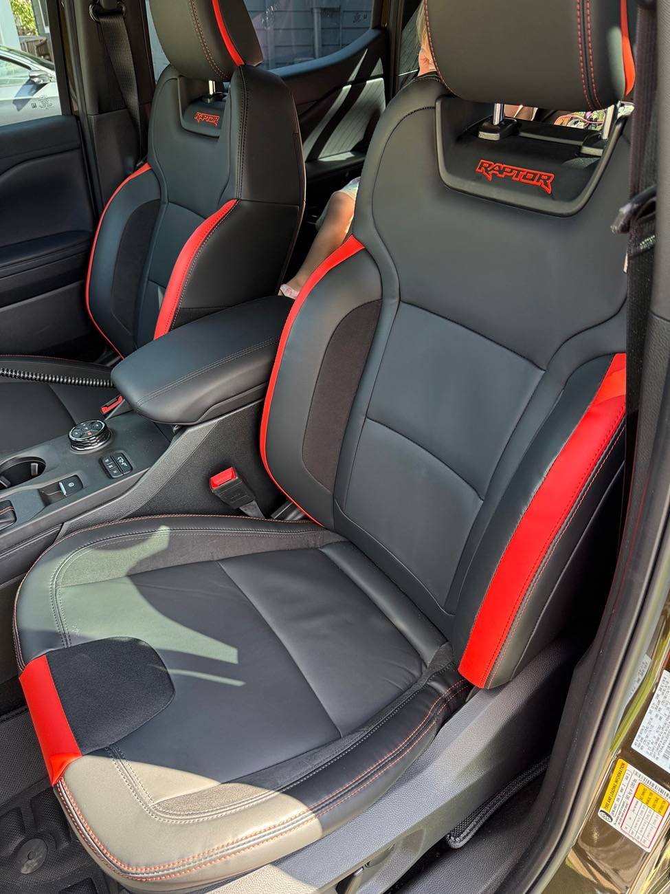 Ford Ranger 2025 Raptor drivers seat IMG_0017