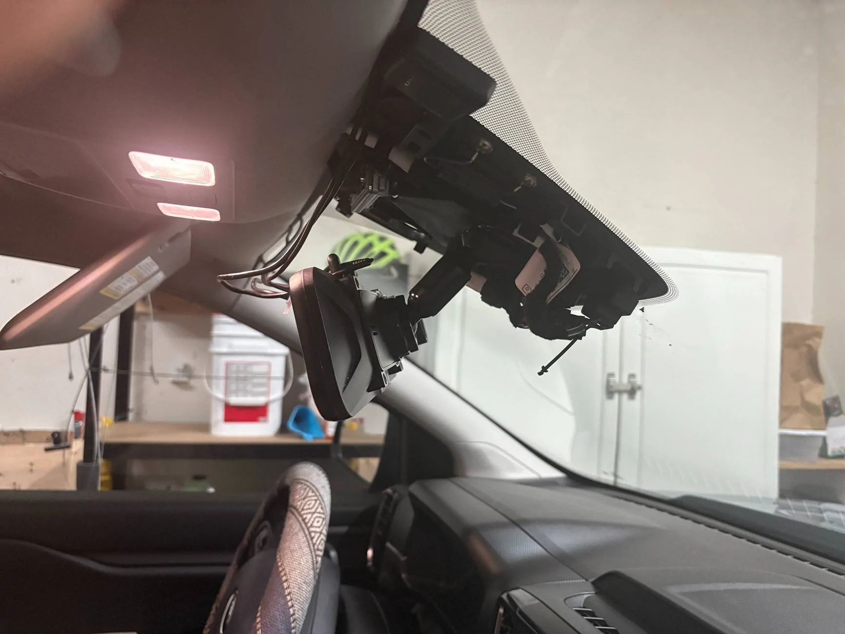 Ford Ranger Tackform TRAXX Dash Mount Install IMG_0566