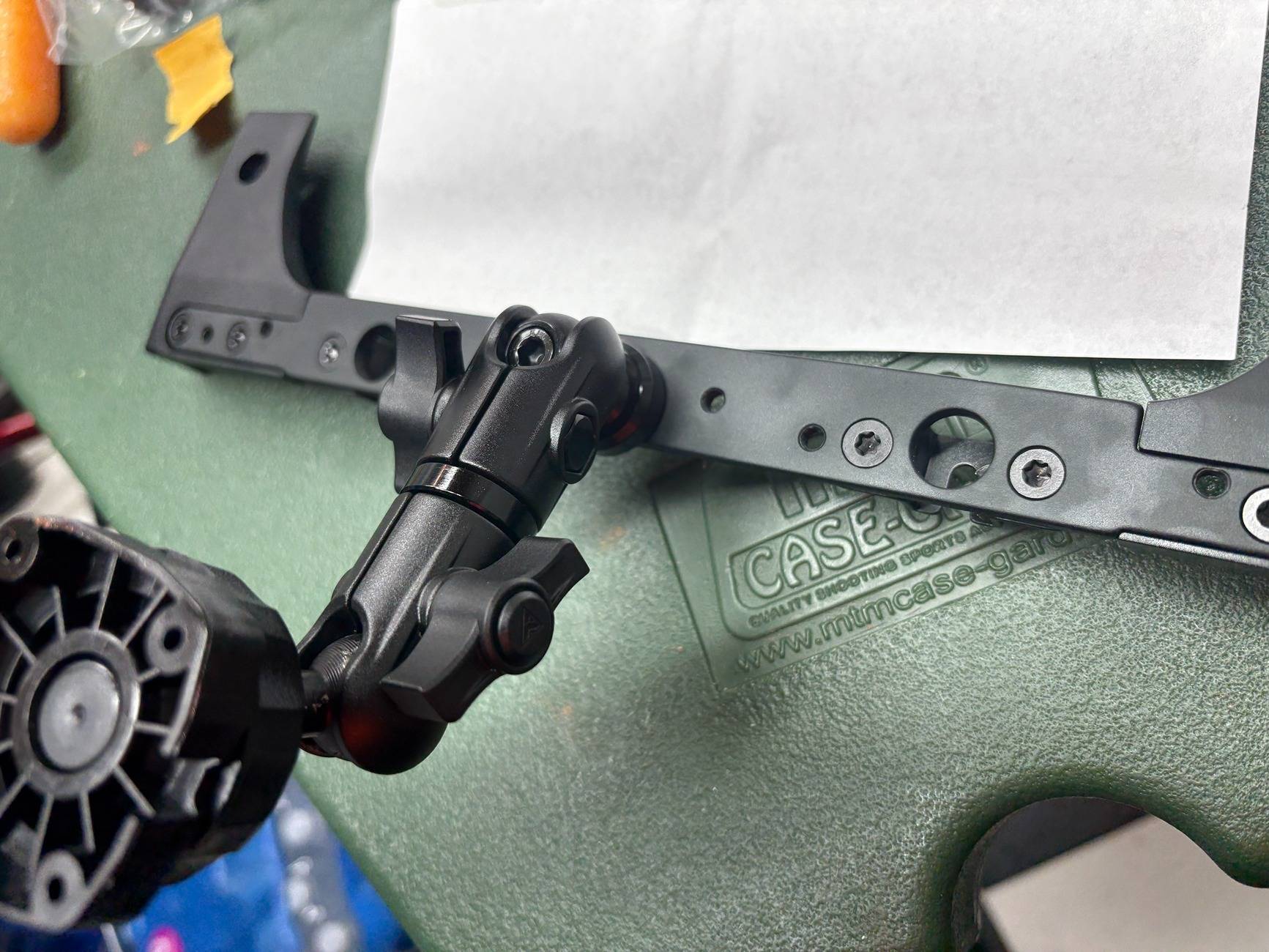 Ford Ranger Tackform TRAXX Dash Mount Install IMG_0585