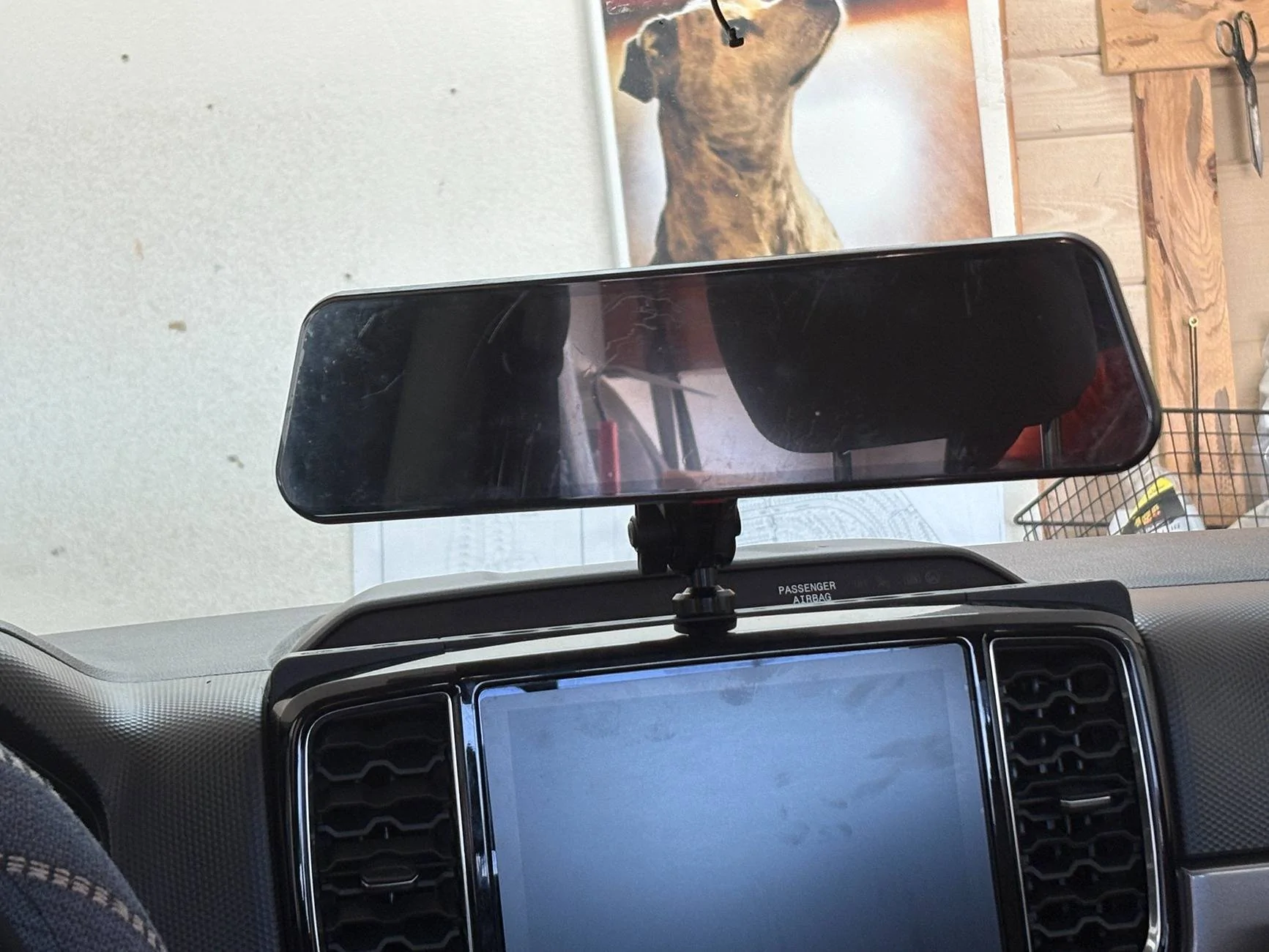 Ford Ranger Tackform TRAXX Dash Mount Install IMG_0588