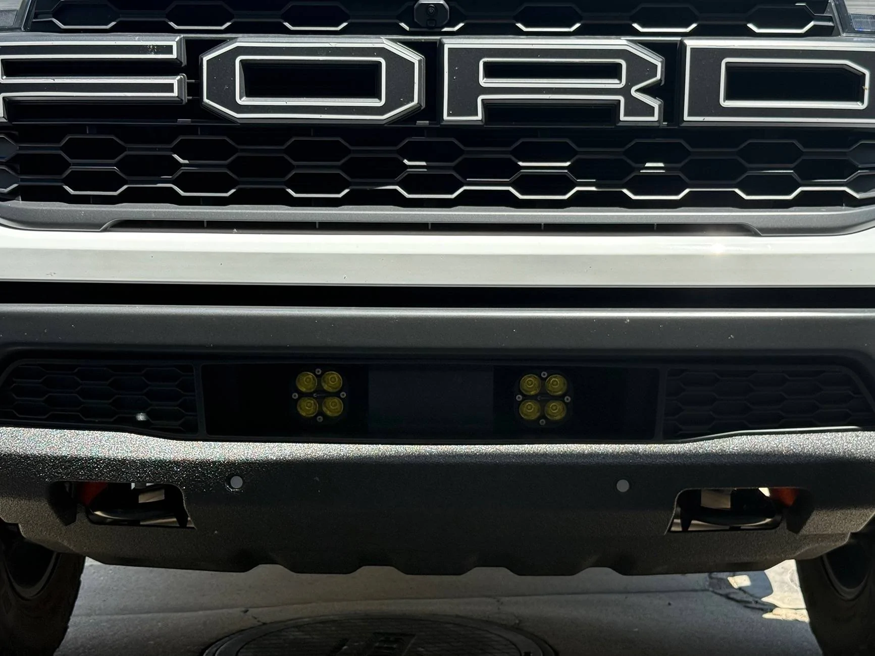 Ford Ranger Custom Fog Light Mount IMG_3968