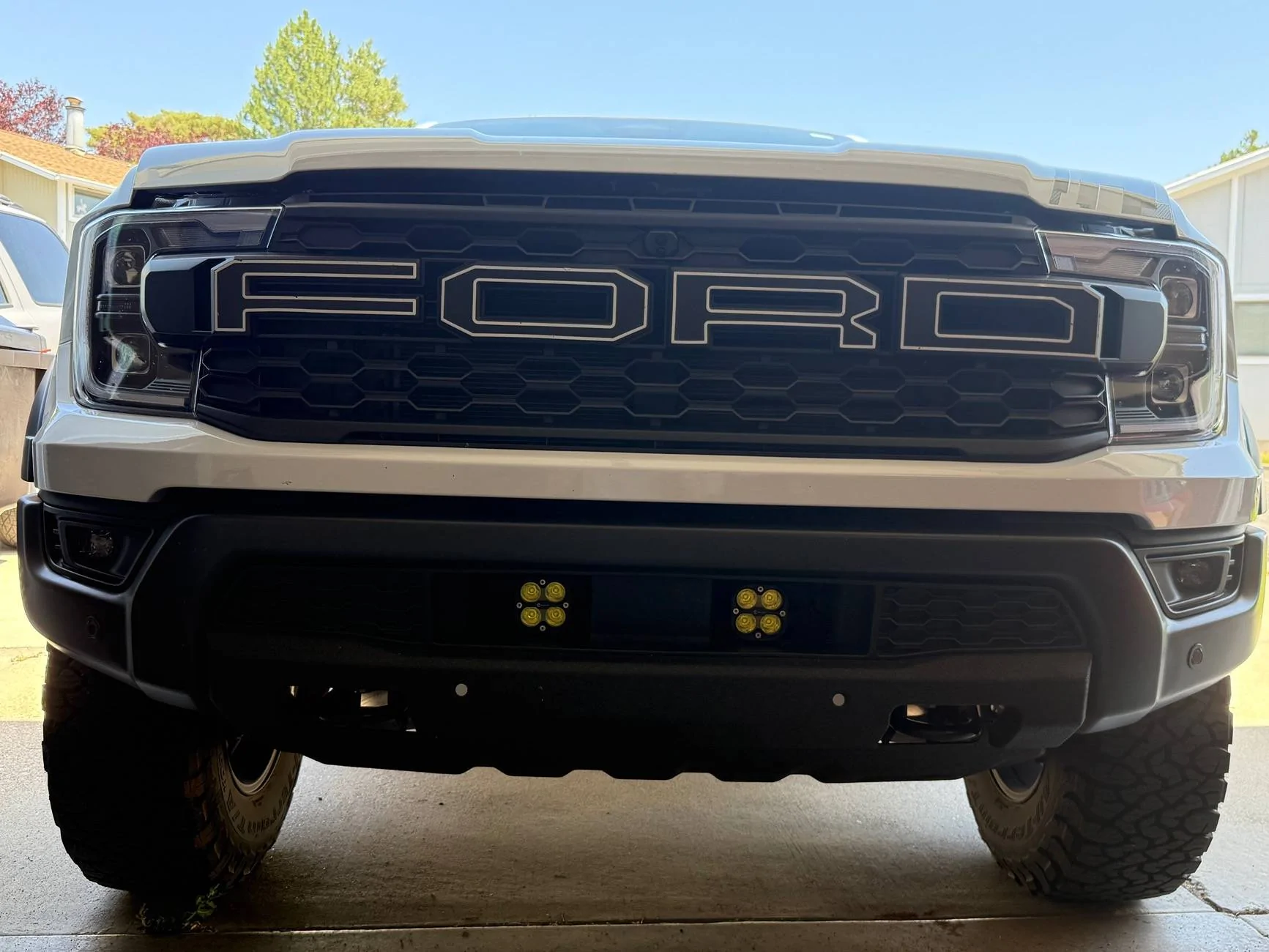 Ford Ranger Custom Fog Light Mount IMG_3966