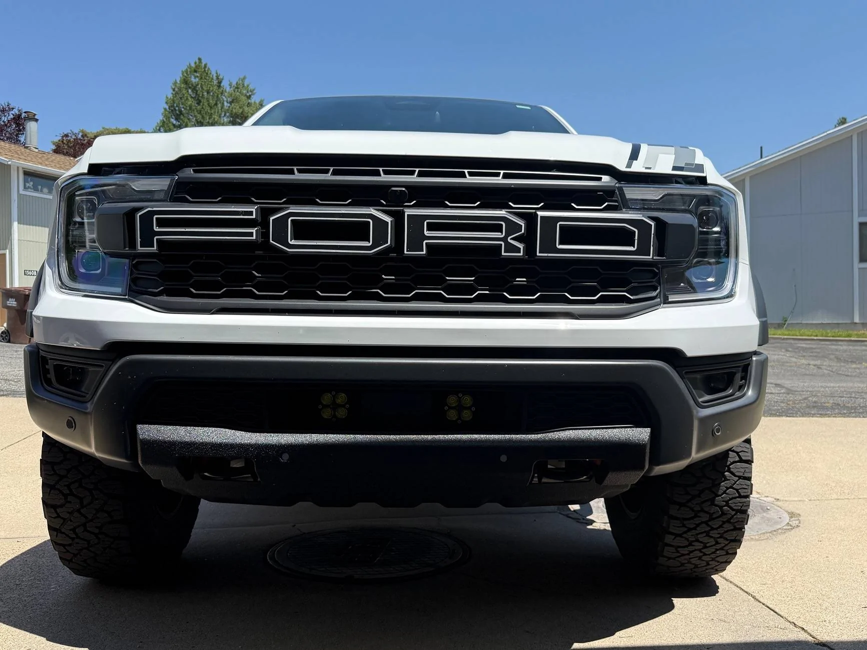 Ford Ranger Custom Fog Light Mount IMG_3967
