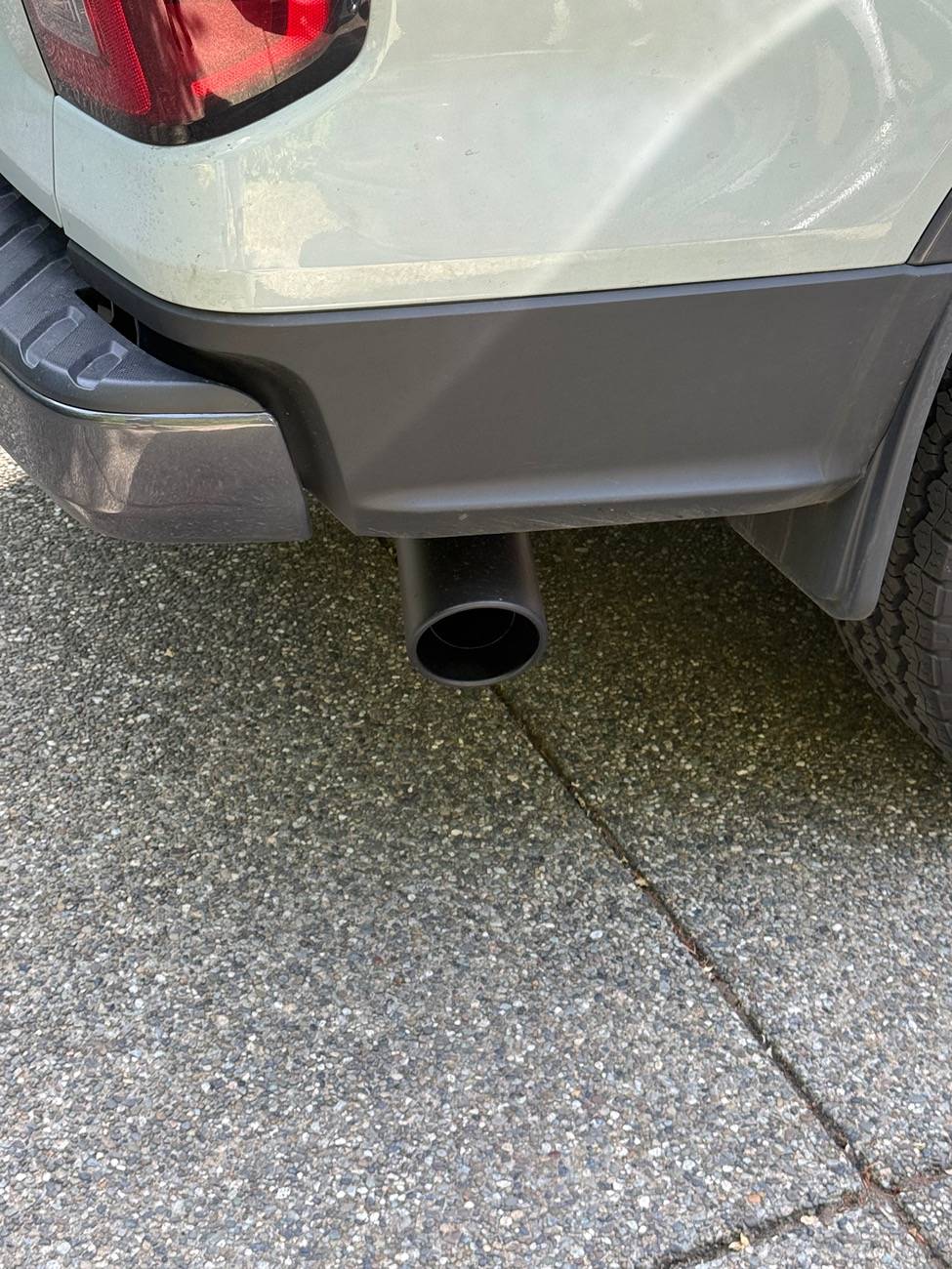 Ford Ranger Exhaust Tip IMG_9649