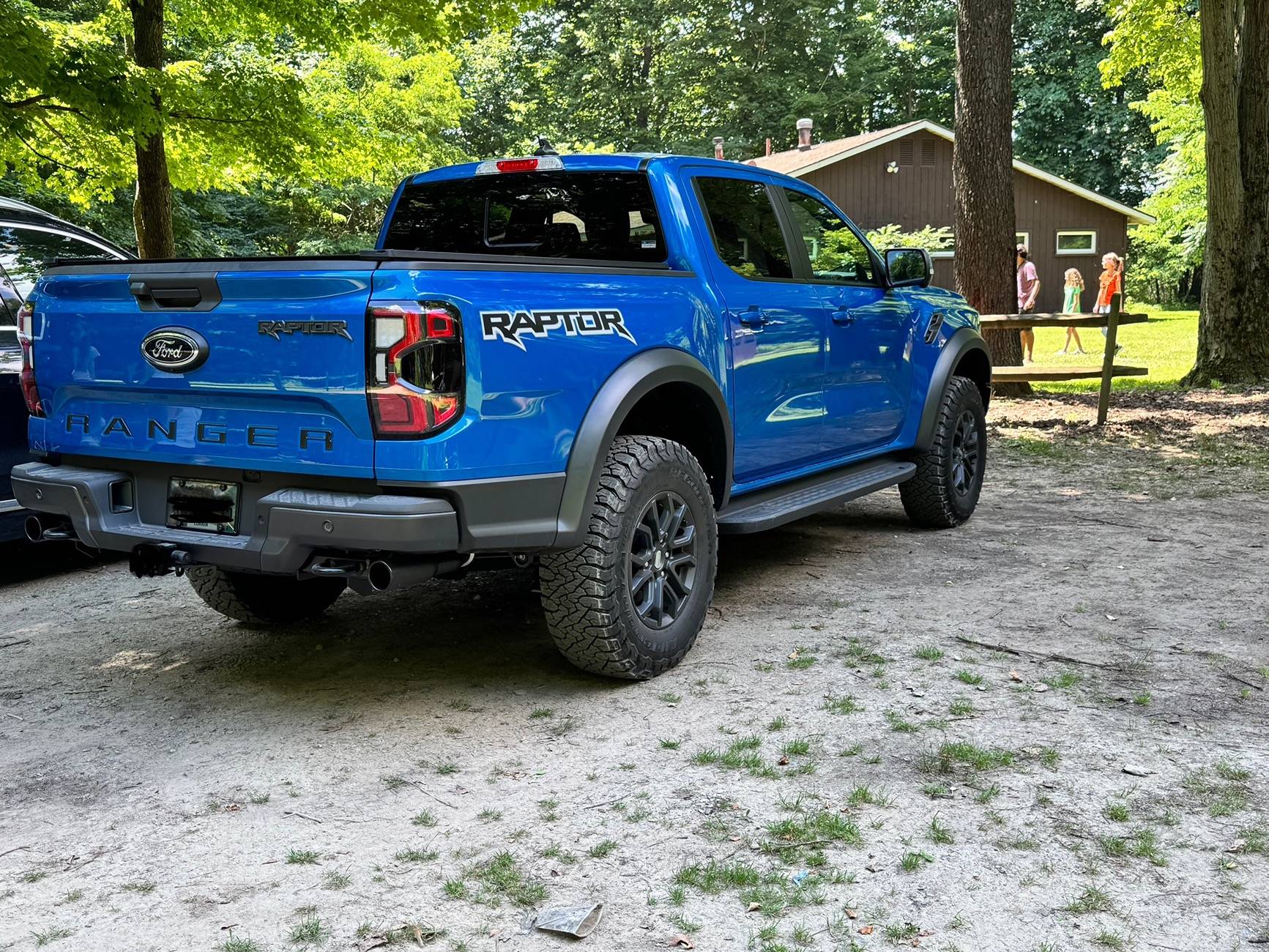 Ford Ranger Spray Painted my exhaust tips IMG_4674