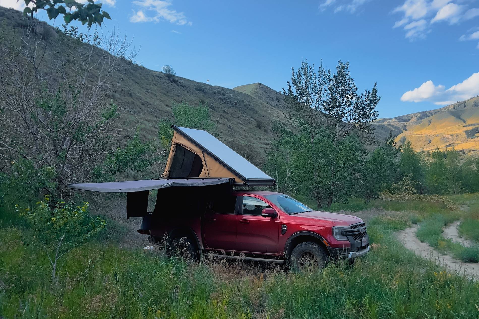 Ford Ranger Red 2.7 Lariat Overland Build - Dobinsons Lift, Super Pacific Camper... IMG_7482