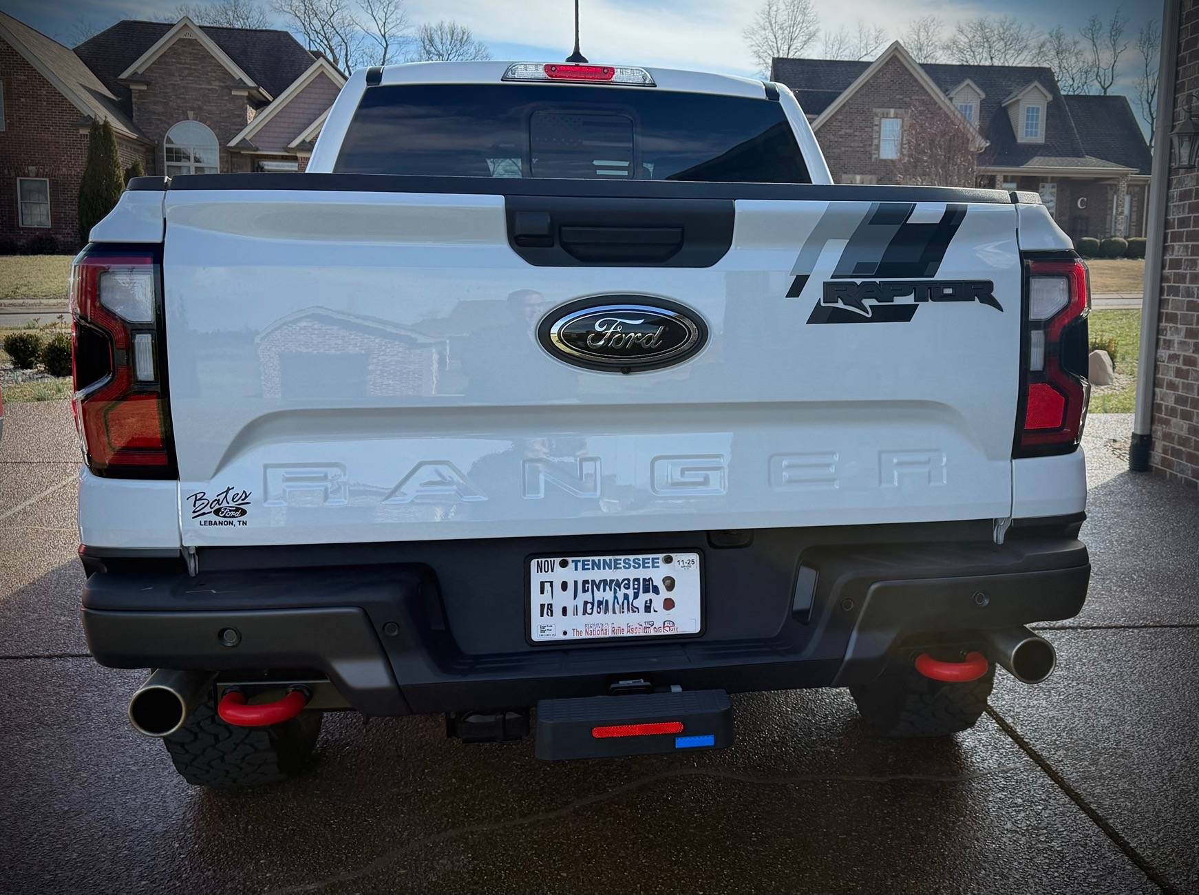 Ford Ranger Armordillo Foldable Rear Hitch Step IMG_9971